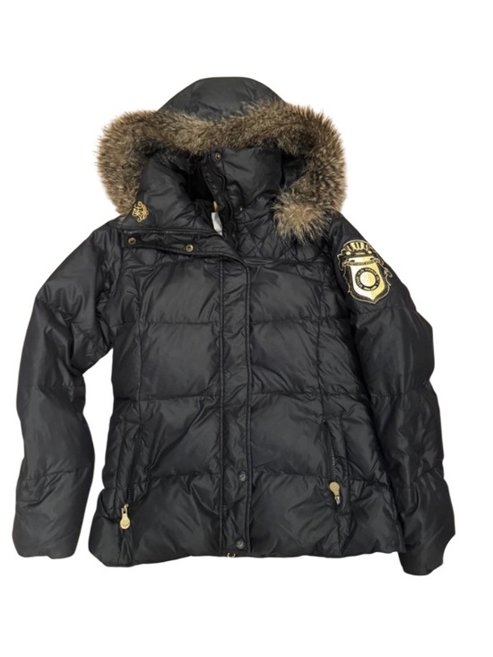 Mountain Horse Jackets & Blazers - Mountain Horse Women's Puffer
Regal Jacket Small Black Faux Fur
Hood Equestrian